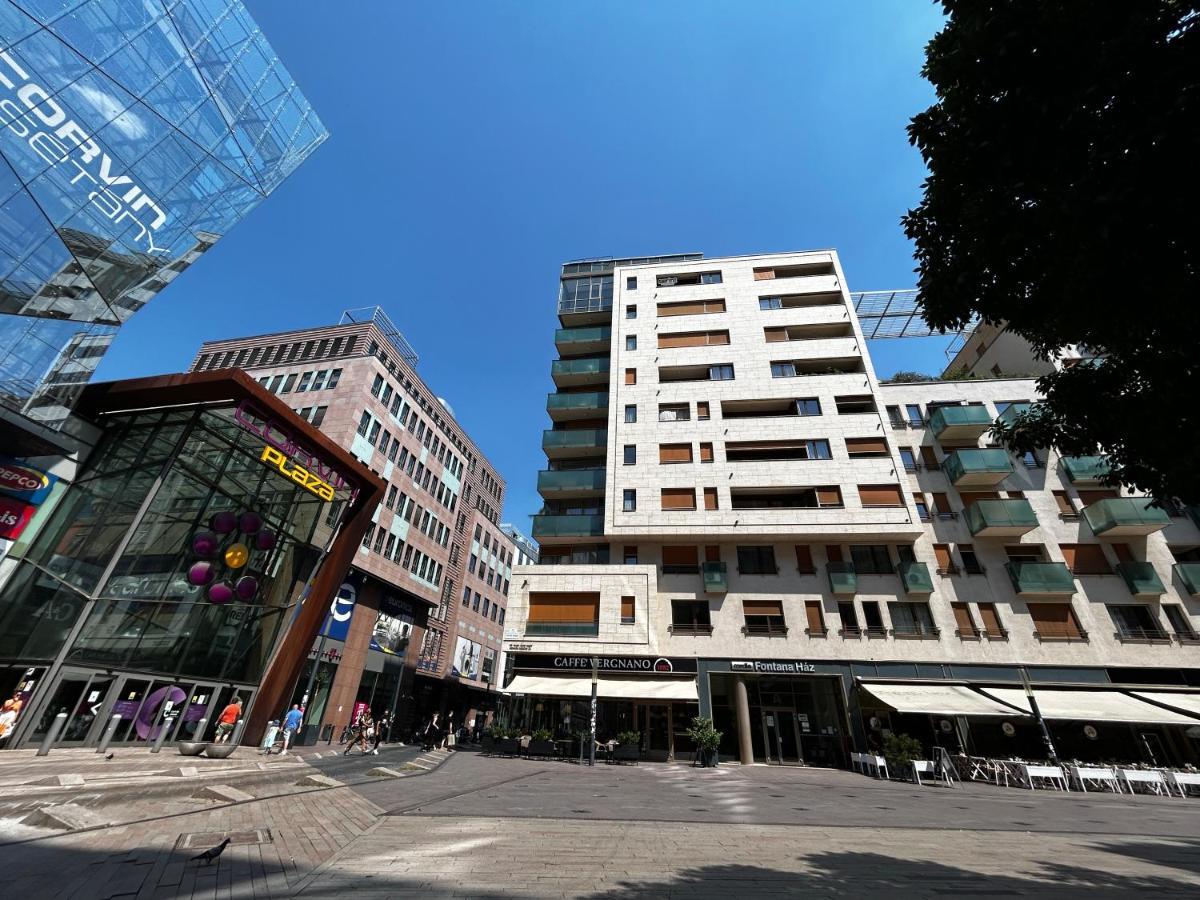 Corvin Boutique Apartment Parking In The Plaza Budapest Ngoại thất bức ảnh